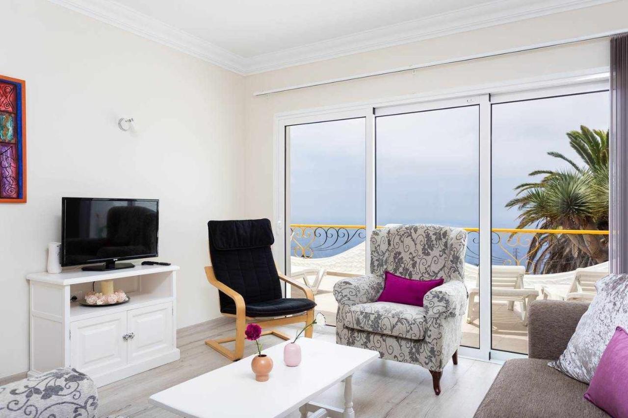Acogedora Vivienda En Tenerife Con Vistas& Piscina Tacoronte Bagian luar foto