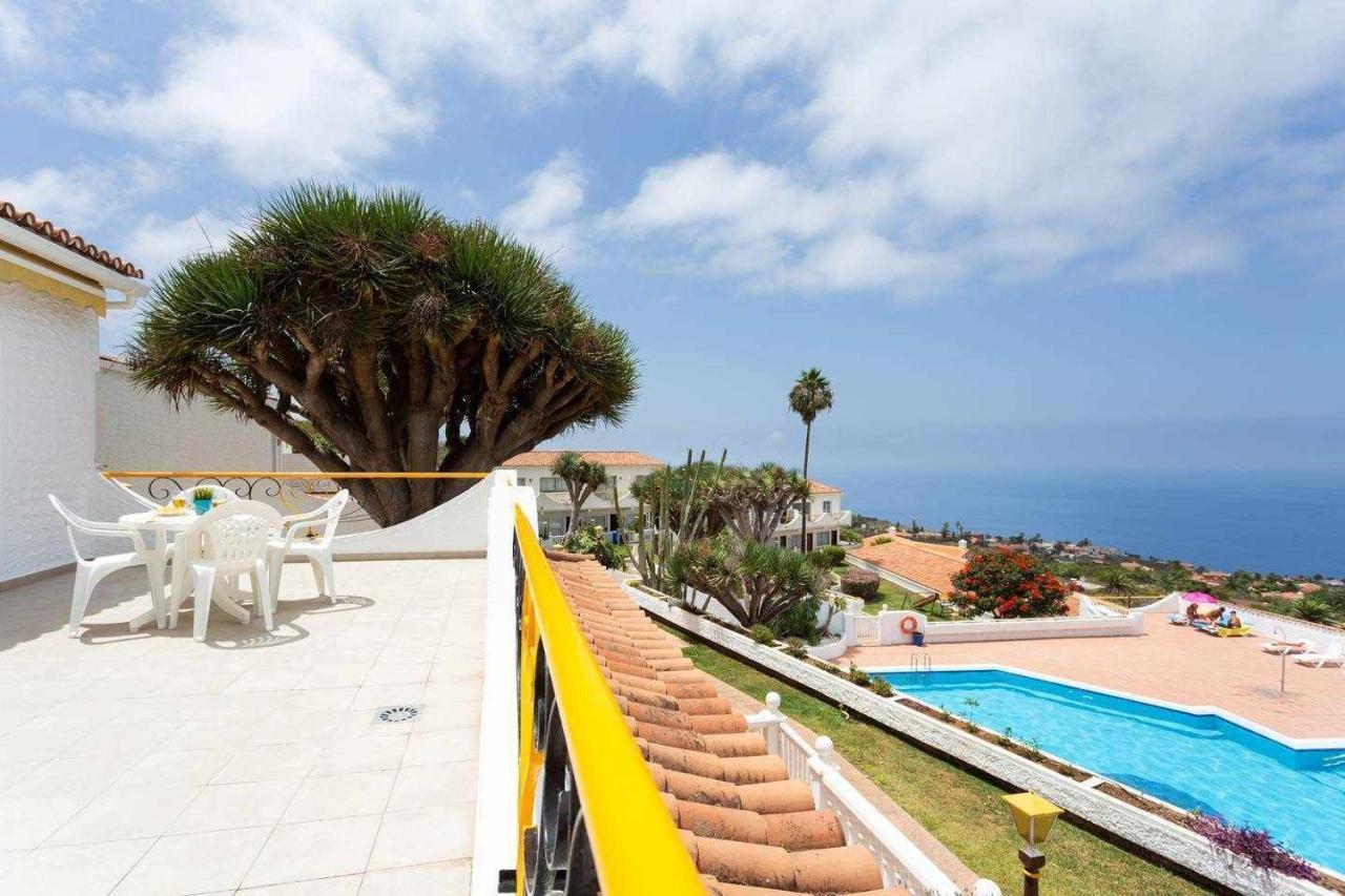 Acogedora Vivienda En Tenerife Con Vistas& Piscina Tacoronte Bagian luar foto