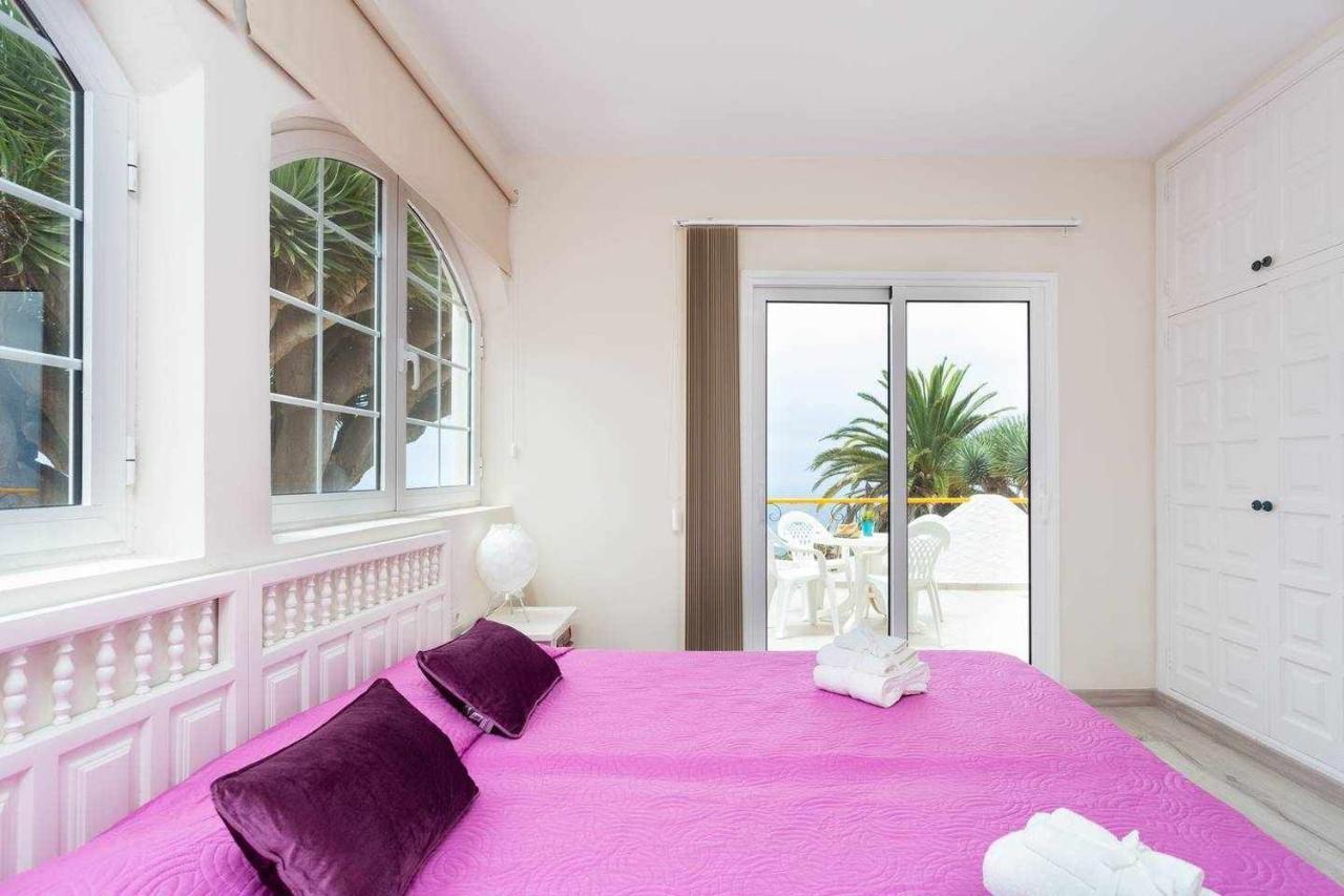 Acogedora Vivienda En Tenerife Con Vistas& Piscina Tacoronte Bagian luar foto